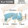 Клипса крепежная Masuma KJ1038