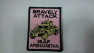Нашивка на липучке "Bravely Attack ISAF Afghanistan"
