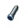 Адаптер HOCO Z54A /металлик/USB+Type-C быстрая зарядка 