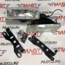 Фары противотуманные JH- 59 C /белые 12V 55A H3/ корпус металл (компл. 2шт)