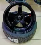 Диски литые REPLICA Nismo 18/5*114.3 8.5J D73.1 ET35 Satin Black+Text