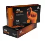 Перчатки JETA PRO JSN NATRIX нескользящие нитриловые, оранжевые, размер XL (25 пар)