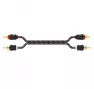 Кабель межблочный Tonemix ATK-250 2RCA-2RCA, 5м