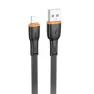Кабель BOROFONE BX118 USB+Apple 1м 2.4 A /черный/