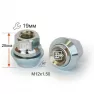 Гайка открытая M12X1,50Х28 конус 19 ключ с вращением 