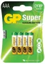 Батарейка GP Super Alkaline LR03 24A-2CR4 ААА