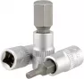 Головка со вставкой шестигранник 10mm 1/4" L=38mm АвтоDело 39623