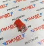Лампа светодиодная LED Маяк 12V T10 W5W красная W2,1*9,5d CONE (уп. 50шт)