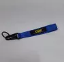 Брелок "ПЕТЛЯ" с нашивкой OMP Blue