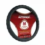 Оплётка руля AUTOPROFI AP- 265 BK(M) кожа, ребристая /черный/ 
