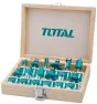 Набор фрез Total по дереву хвост. 8мм TACSR1121