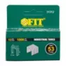 Скобы для степлера FIT закаленные узкие  6мм 1000шт 31306