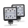 Фара светодиодная OFF-Road 9-36V 34LED 102W 28мм SQ/AL белая