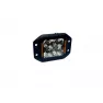Прожектор 20W врезной 120x90mm чип OSRAM P8 габарит двухцветный: белый+оранжевый G4820F