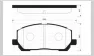 Колодки тормозные дисковые передние SANGSIN BRAKE SP1384