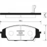 Колодки тормозные SANGSIN BRAKE SP1434