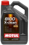 Масло моторное синтетическое MOTUL 8100 X-Clean+ С3,SM/CF 5W30 5л 