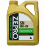 Масло моторное синтетическое ZEPRO GASOLINE FS SN 0W20 (пластик Корея) 4л