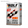 Масло моторное синтетическое ROLF GT 5W40 API SN/CF 4л Ж/Б (1*4шт)