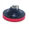 Диск-подошва HOLEX HAT-3136/РМ90856 для полировки M14 D 75мм /красный-черный/ 