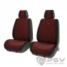 Накидки автомобильные PSV Hornet 2 FRONT (2шт) /черный-красный/