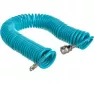 Шланг STELS полиурет.спиральн.BASF 10 м с быстросъемн.соедин.57007