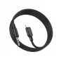 Кабель BOROFONE BL18 AUX-Apple 1м /черный/