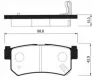 Колодки тормозные дисковые SANGSIN BRAKE SP1151