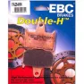 Колодки тормозные дисковые DOUBLE H Sintered MCB691 FA254HH EBC