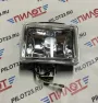 Фары противотуманные JH-3810 C /белые 12V 55A H3/ корпус металл хром (компл. 2шт)