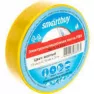 Изолента Smartbuy 15*10 м желтая SBE-IT-15-10-y