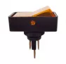 Переключатель ASW-11D клавишный 12V 20A on/off с желтой подсветкой 