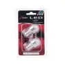 Лампы светодиодные P21/5W 12V-21/5W (BAY15d) в блистере Au-lite (компл. 2шт)