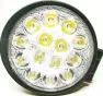 Фара светодиодная круглая 8,5*1,9см 14LED рефл.стекло. G0004-mini