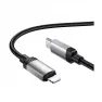 Кабель HOCO X117 Type-C+Apple 1м /черный/ быстрая зарядка