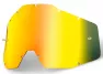 Линзы 100% Racecraft/Accuri/Strata Anti-Fog Mirror Gold (51002-009-02)