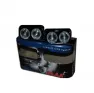 Фары противотуманные DLAA LA-1050E 12V 55A H3 /белые/ корпус металл, 110*50мм (компл. 2шт)