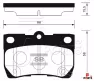 Колодки тормозные задние Sangsin Brake SP2083