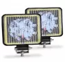 Фара светодиодная OFF-Road 9-36V 27W 22мм с ходовым огнем SQ/AL белая/белая