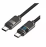 Кабель HOCO U137 Type-C+Type-C 1.2м 60W/черный/
