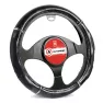 Оплётка руля AUTOPROFI GL-1025 BK.WOOD (M) с гелевым наполнителем /черный/
