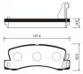 Колодки тормозные дисковые задние SANGSIN BRAKE SP1208