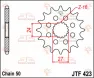 Звезда цепного привода JTF 423 18