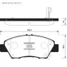 Колодки тормозные SANGSIN BRAKE SP1463