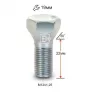Болт M12X1.25X22 конус 19 ключ