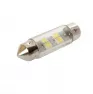 Лампа светодиодная LED Маяк 24V-T11х36 4SMD S8.5 белая (уп. 50шт)