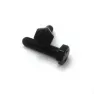 Болт М12*50 пр.12,9 полная резьба DIN 933 черный (17554)